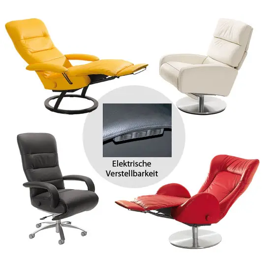Elektrisch verstellbare Sessel der Sesselzentrale.de